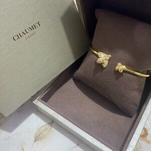 Chaumet Pavé Diamond Open Bangle